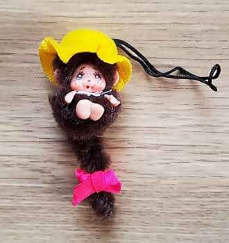 Amazon.co.jp: モンチッチ ぬいぐるみ ストラップ 昭和レトロ